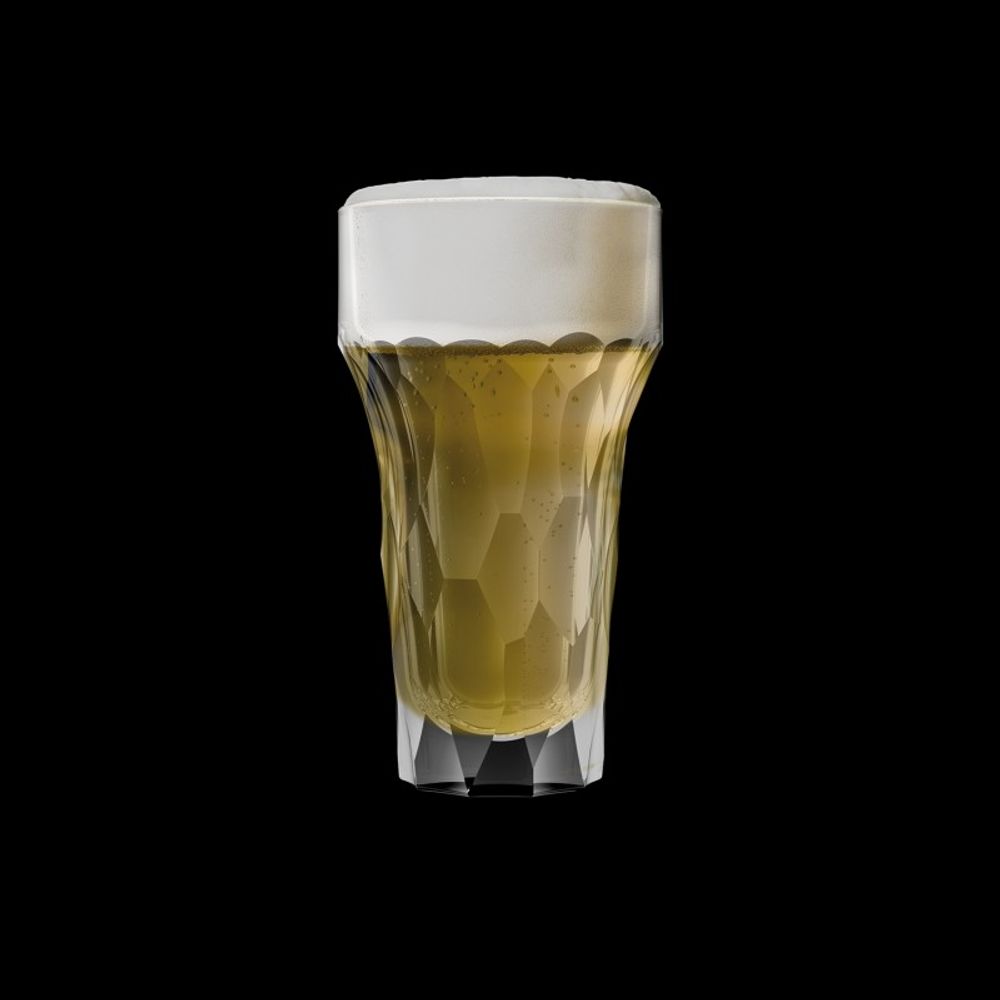 Glass - Set of 4 beer mugs - LA ROCHÈRE