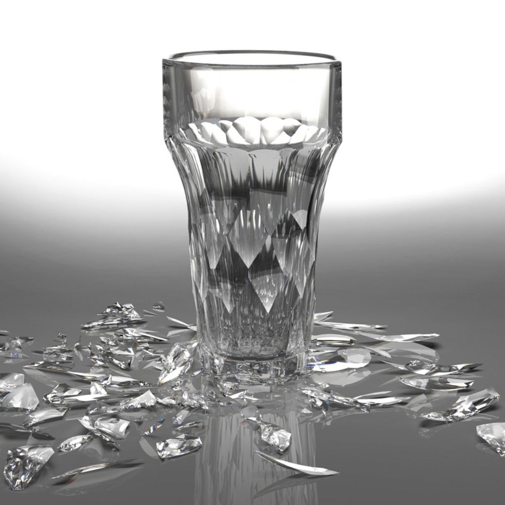 Glass - Set of 4 beer mugs - LA ROCHÈRE