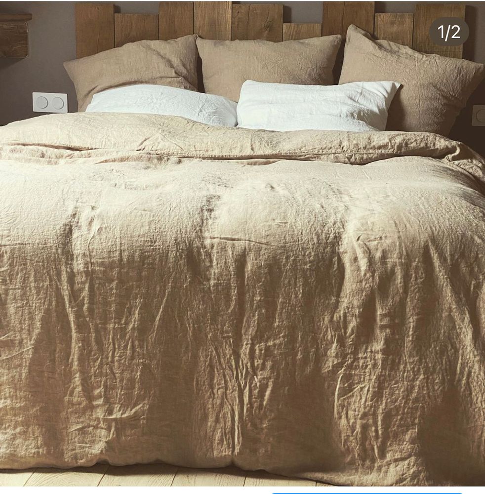 Linge de lit - linge de maison en lin lavé fabrication 100% Française - LA DRAPERIE FRANCAISE