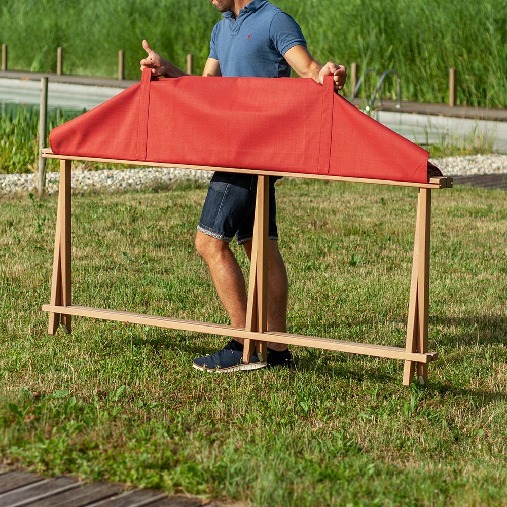 Deck chairs - SOLAIZE Robinia deckchair. - AZUR CONFORT