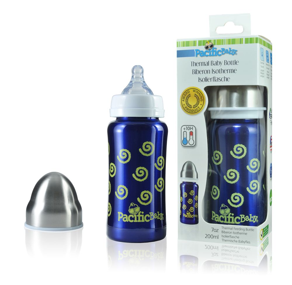 Children's mealtime - Isothermal stainless steel bottle 10 h - 200 ml - BABIREVA