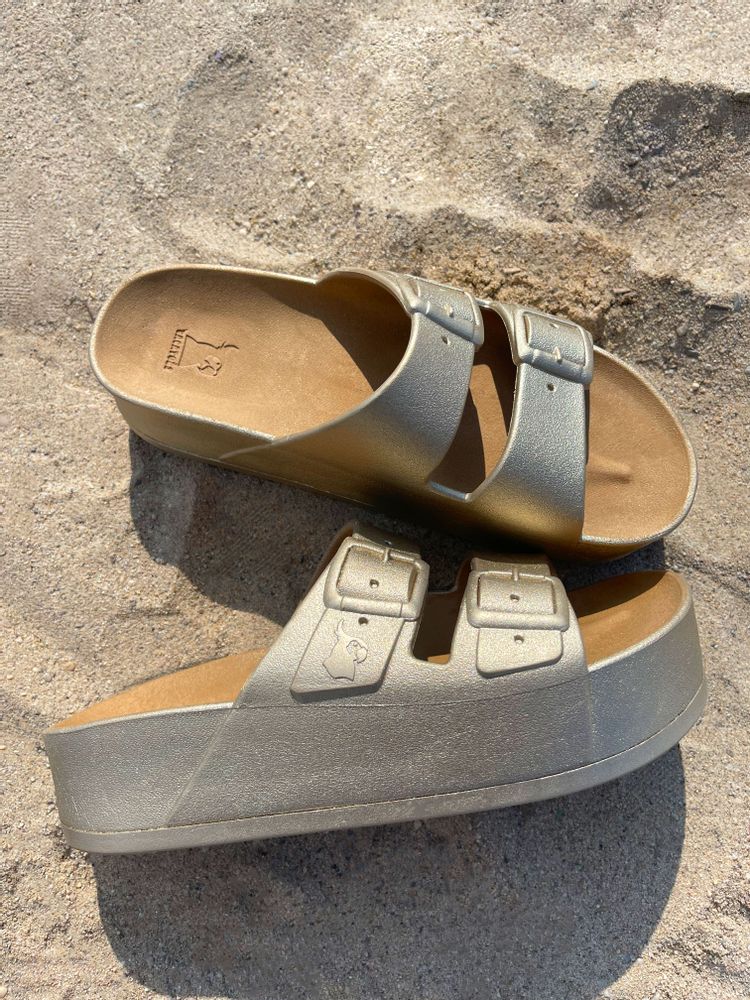 Shoes - Caïpirinha Metallic Gold - CACATOÈS