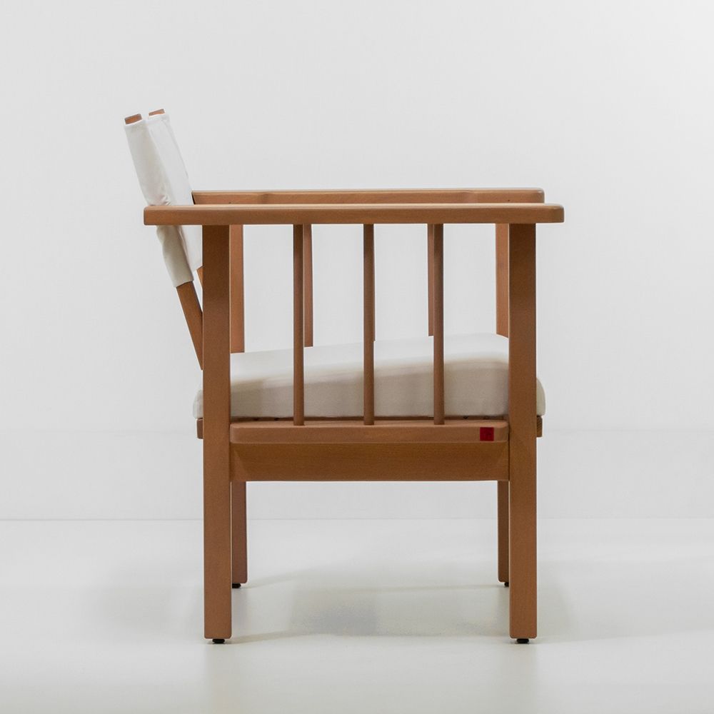 Lawn armchairs - FL103" Robinia Lounge Armchair - AZUR CONFORT