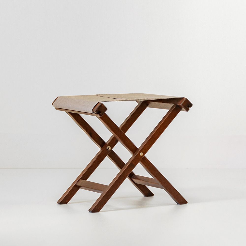 Lawn chairs - Le Petiot folding stool. - AZUR CONFORT