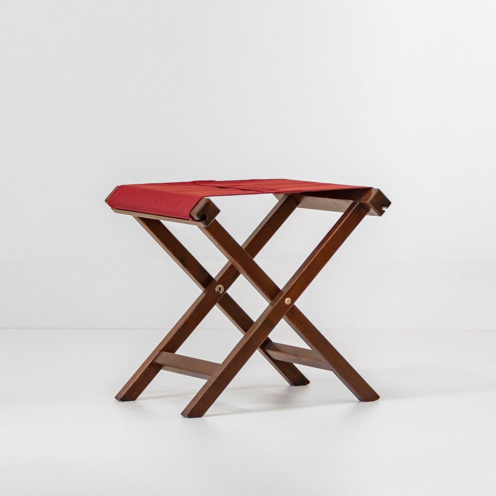 Lawn chairs - Le Petiot folding stool. - AZUR CONFORT