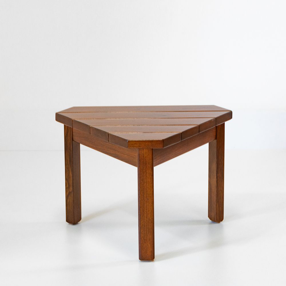 Coffee tables - T502 stackable black locust table. - AZUR CONFORT