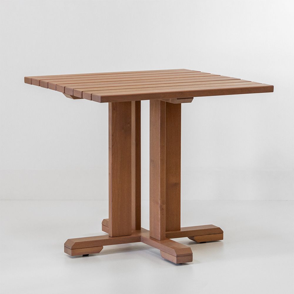 Tables Salle à Manger - Table pied central en robinier PARTAJO - AZUR CONFORT