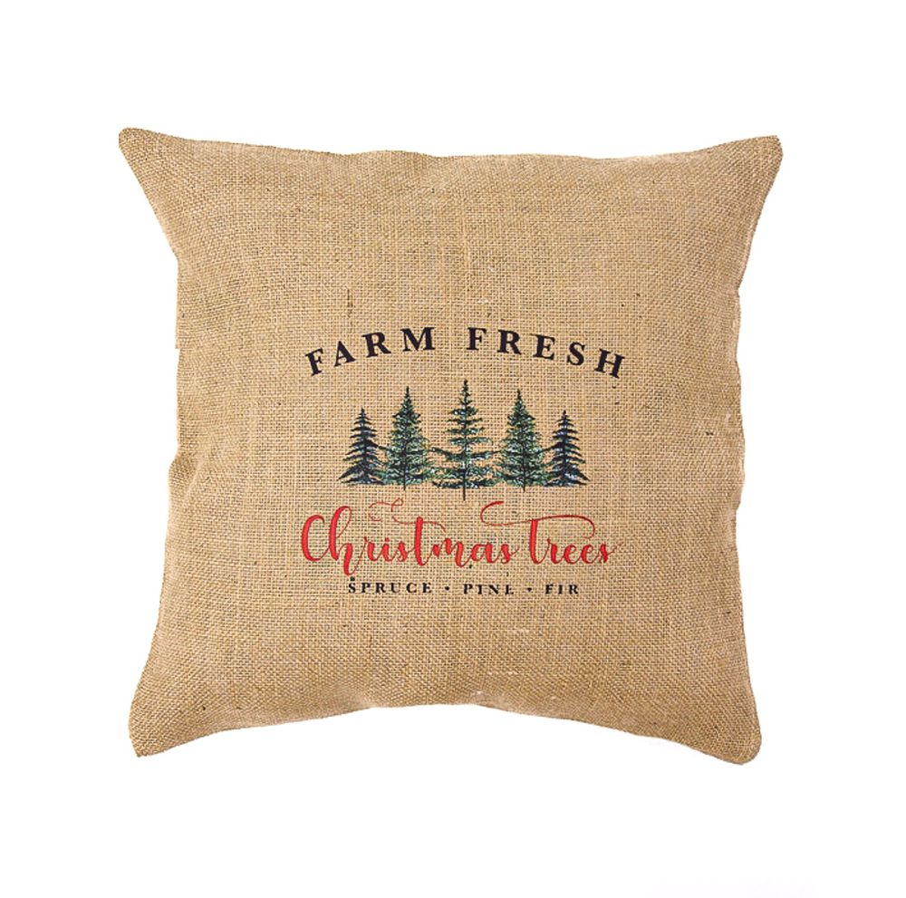 Other Christmas decorations - The “Farm Fresh” jute CUSHIONS - ATELIER COSTÀ
