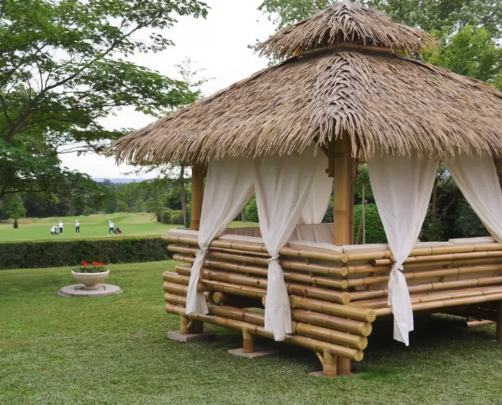 Gazebos - Bamboo gazebo - LYD'ÎLE - HYDILE