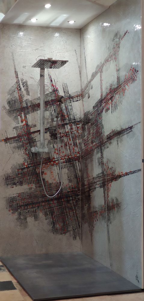 Shower stalls - “Un air de Riviera” shower cubicle - DYSFORM