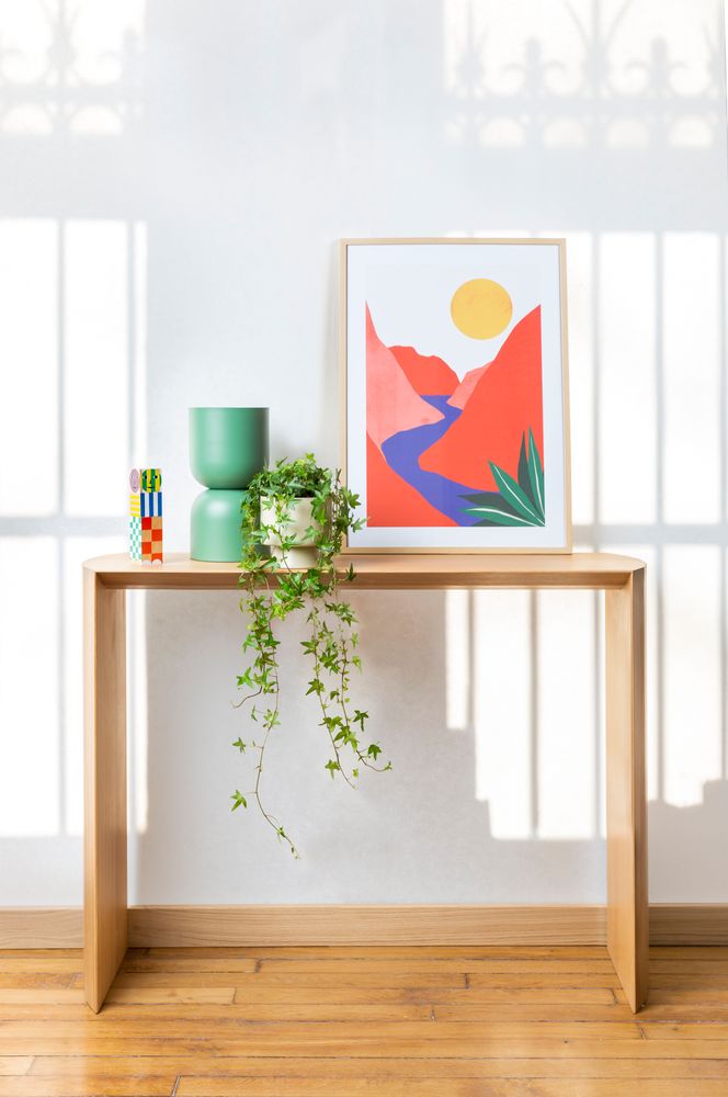 Console table - Dendro range - MOBILIER UPCYCLÉ BY LES CANAUX