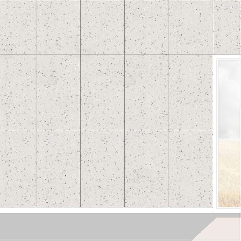 Wall panels - Marble White Standard Panel - PIERREPLUME