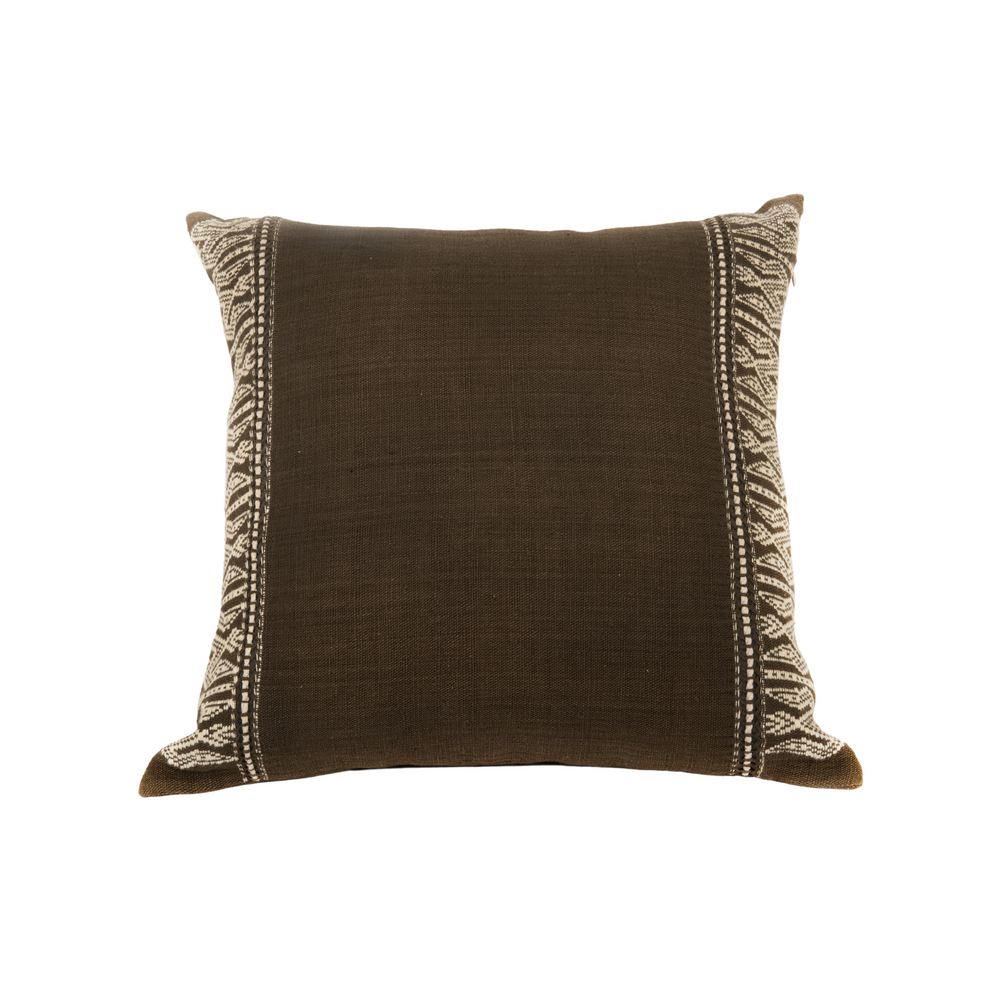 Fabric cushions - Tai Lue Naga Yai Cushion Cover - 50 x 50 cm - TRADITIONAL ARTS AND ETHNOLOGY CENTRE (TAEC)