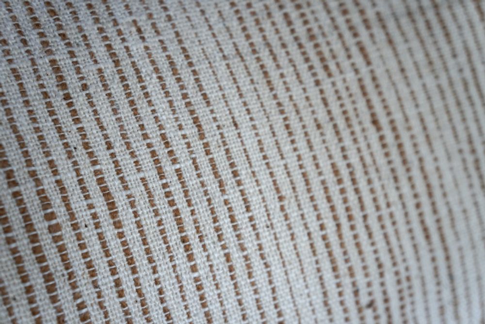 Fabric cushions - Tai Lue Pinstripe Four Panel Cushion Cover - 40 x 40 cm - TRADITIONAL ARTS AND ETHNOLOGY CENTRE (TAEC)