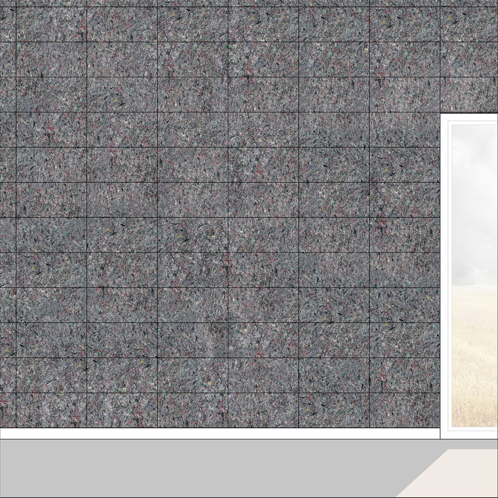Wall panels - Rectangle Format Acoustic Panel (4 pieces) - PIERREPLUME