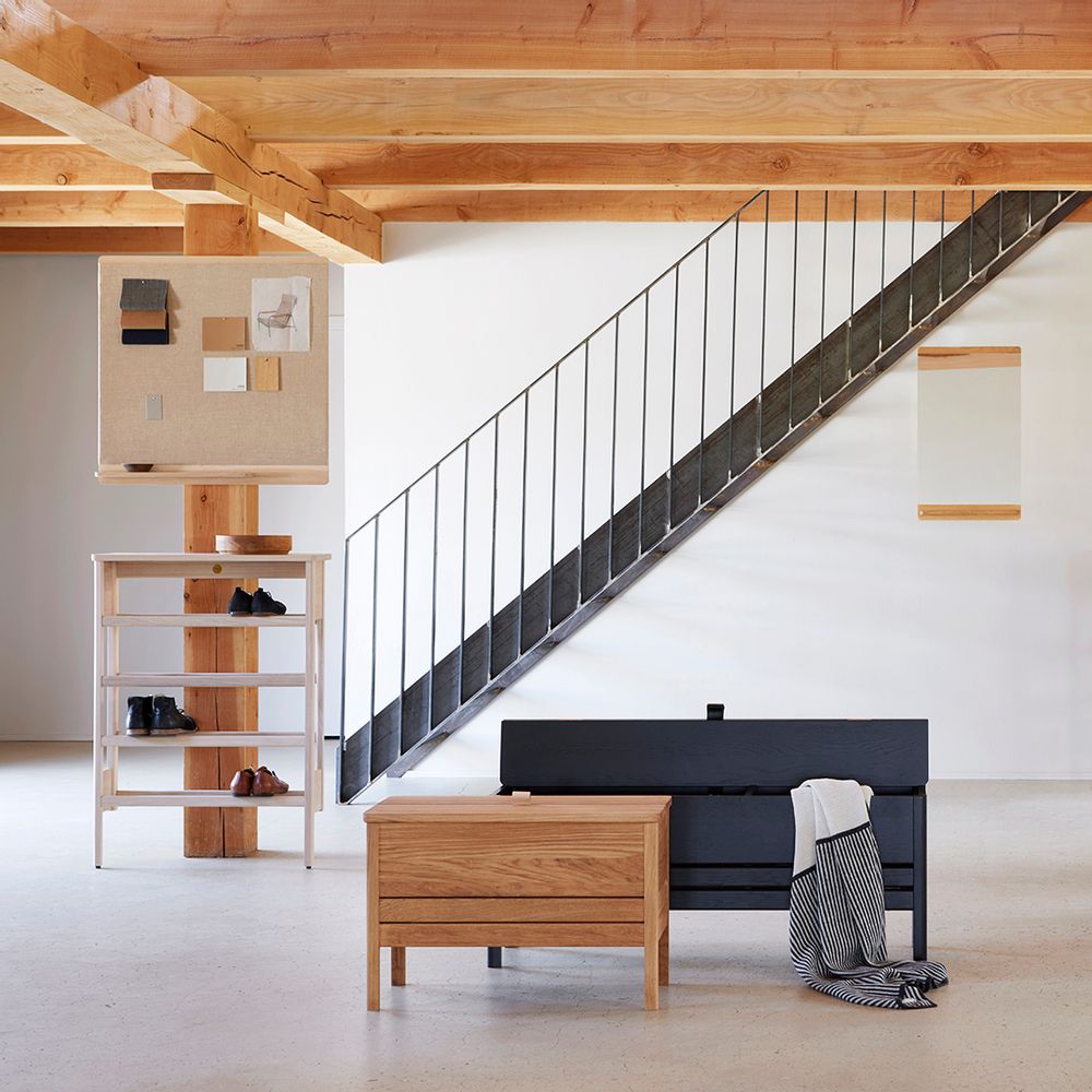 Storage boxes - A Line Storage Bench 111 - FORM & REFINE