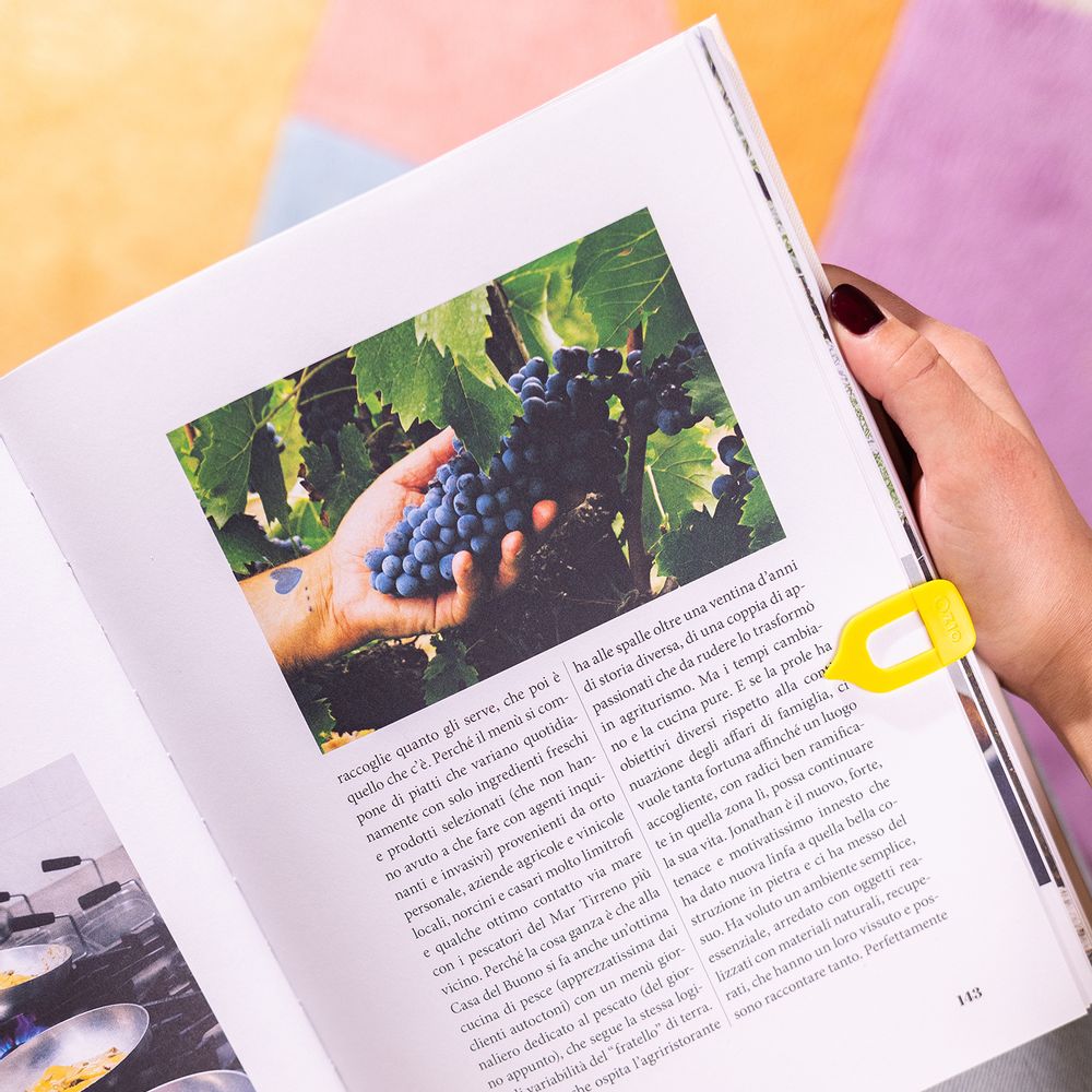 Stationery - Rigo, Page marker Yellow. - OZIO TIME