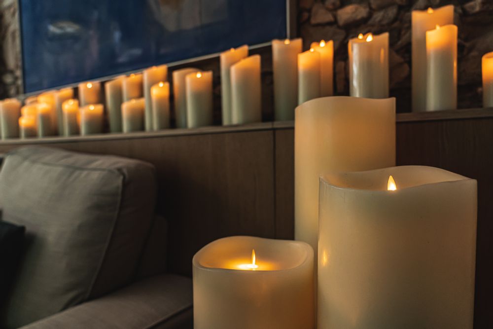 Cadeaux - Bougie DIFFUSANTE sans flamme - SOMPEX