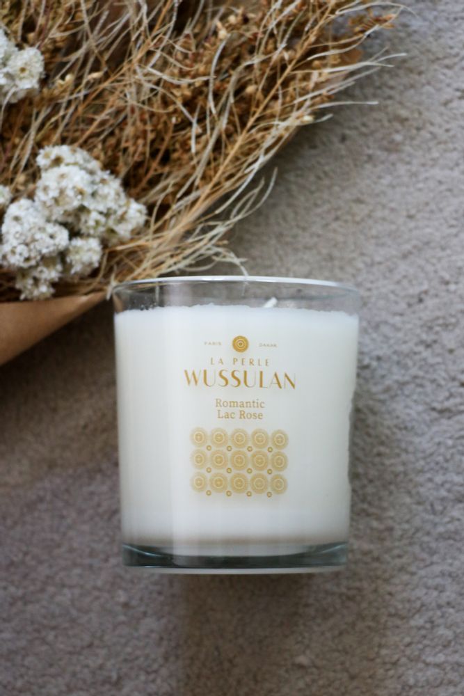 Decorative objects - Romantic Pink Lake Scented Candle - LA PERLE WUSSULAN