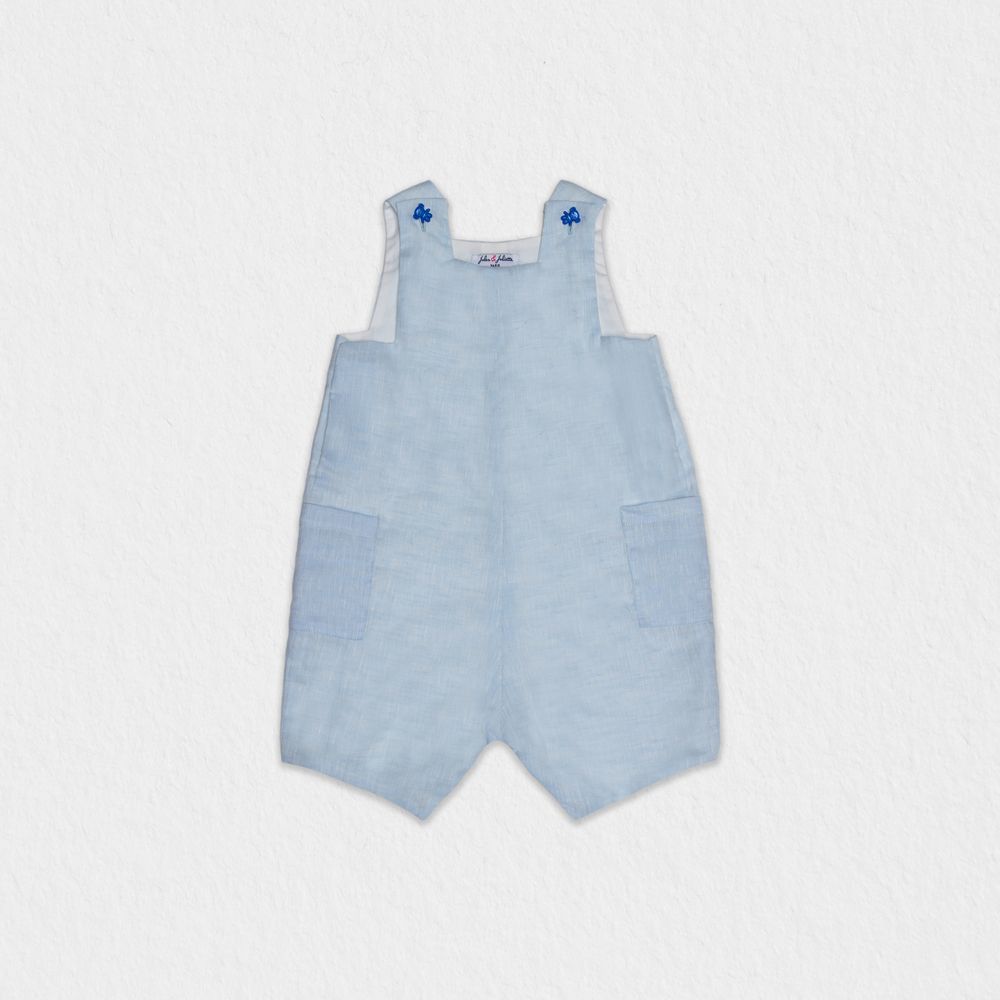 Vêtements enfants - SALOPETTE BÉBÉ GARÇON - DAMIEN/BENJAMIN - JULES & JULIETTE PARIS