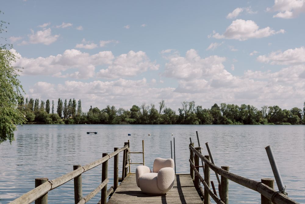 Fauteuils - Fauteuil Greenapple, Fauteuil Conchula, Bouclé Rose - GREENAPPLE DESIGN INTERIORS