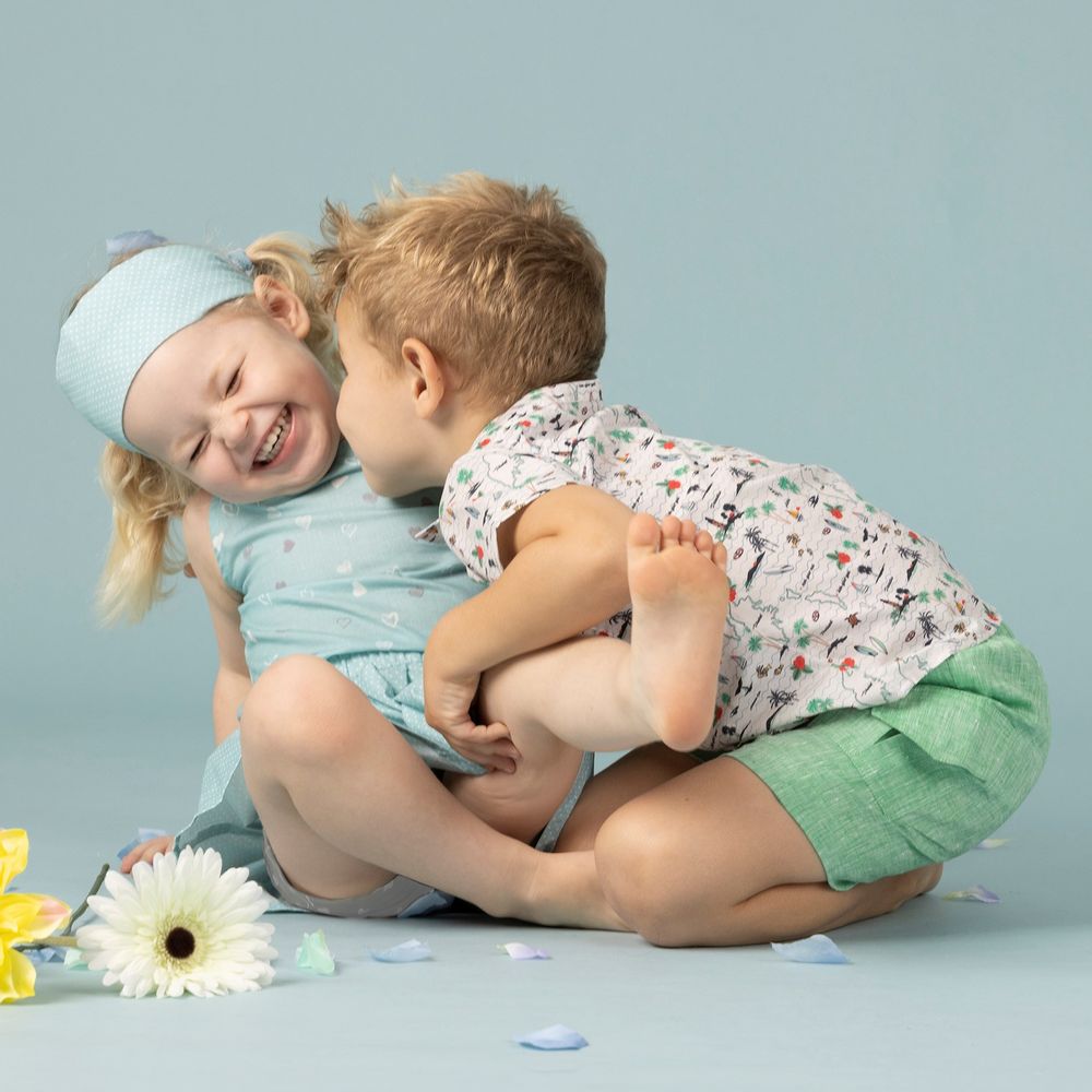 Vêtements enfants - CHEMISE GARÇON COLIN, 100 % coton - JULES & JULIETTE PARIS