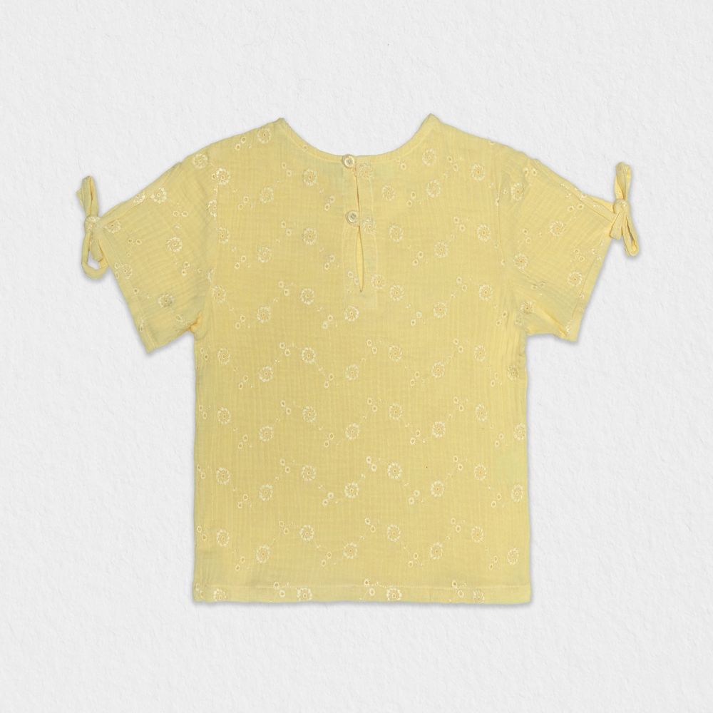 Vêtements enfants - BLOUSE POUR FILLE - ASSIA, 100% coton - JULES & JULIETTE PARIS