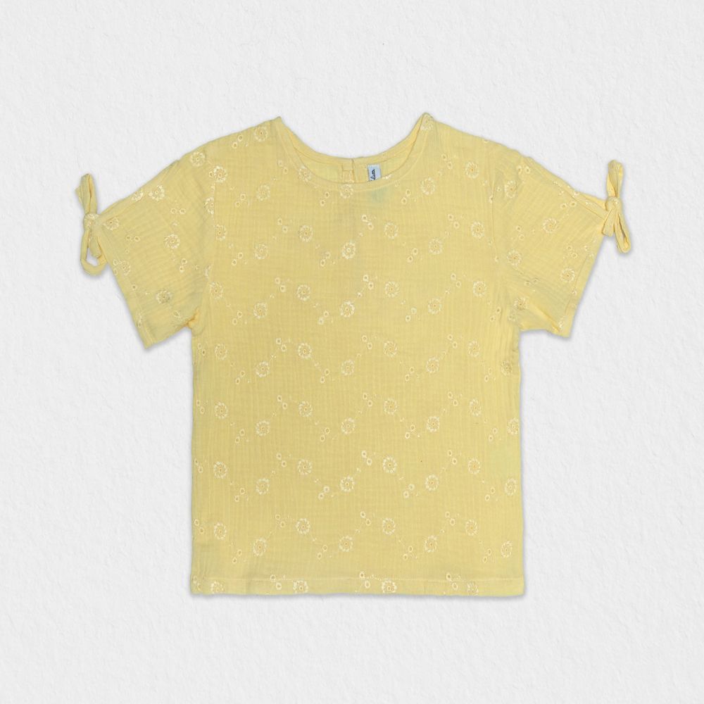 Vêtements enfants - BLOUSE POUR FILLE - ASSIA, 100% coton - JULES & JULIETTE PARIS