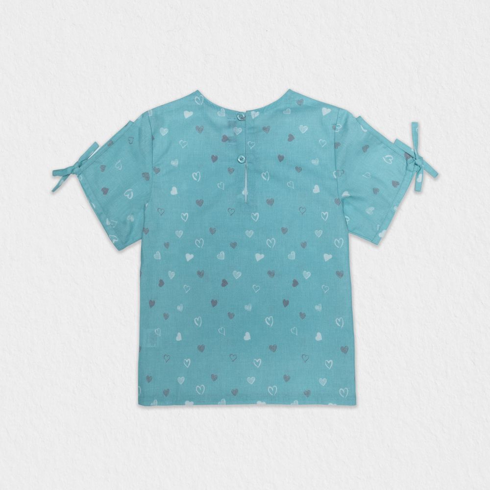 Vêtements enfants - BLOUSE POUR FILLE - ASSIA, 100% coton - JULES & JULIETTE PARIS