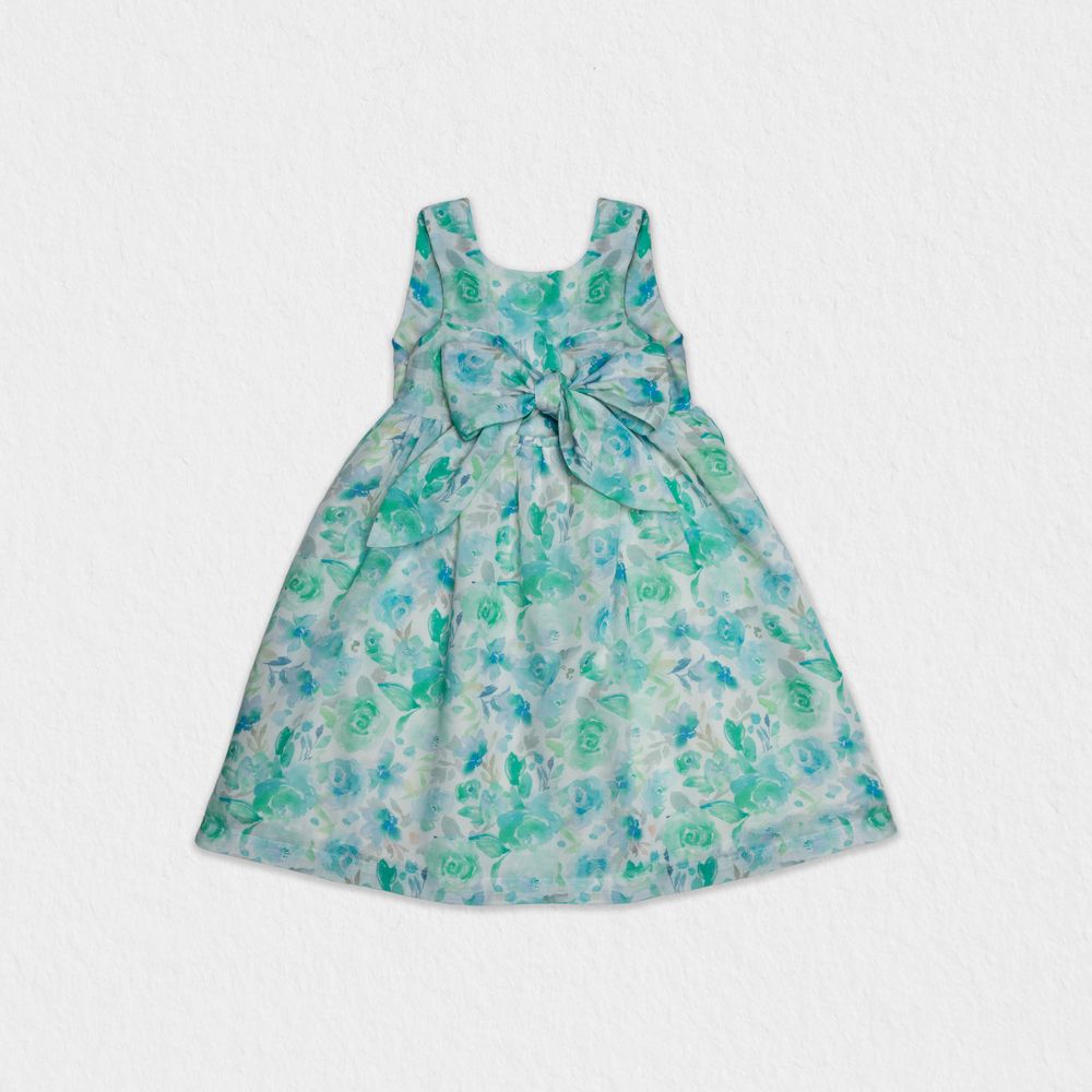 Vêtements enfants - ROBE RUBAN FILLE - BELLA - JULES & JULIETTE PARIS