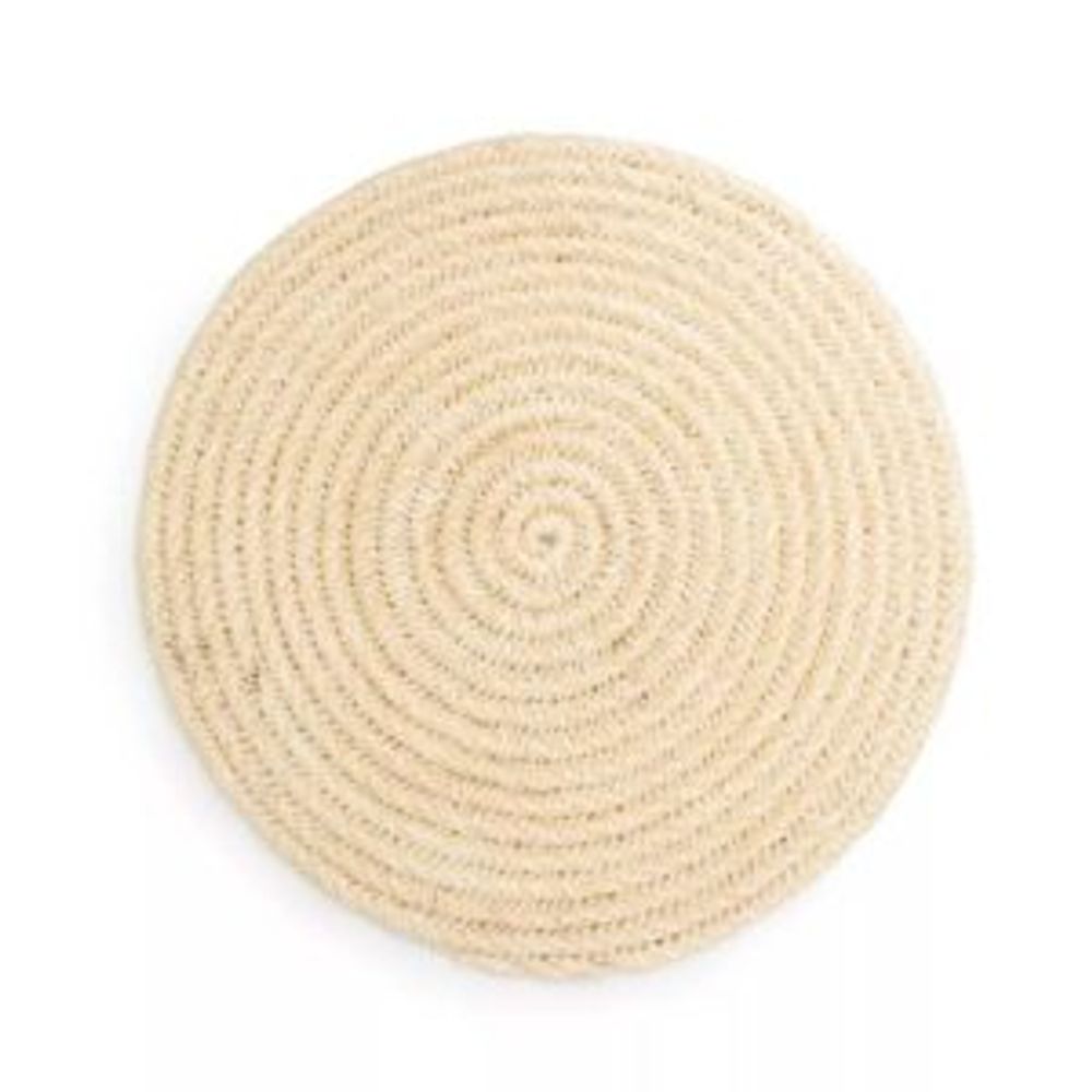 Objets de décoration - Rouleau Individuel en Fique Naturel - ARTESANÍAS DEL ATLÁNTICO