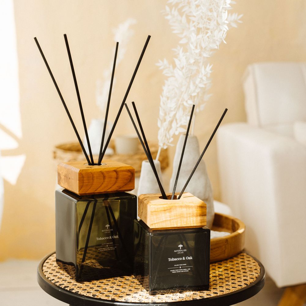 Home fragrances - Home fragrance "Tobacco&Oak" - NATŪRALIOS IDĖJOS