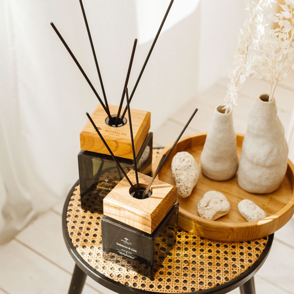Home fragrances - Home fragrance "Tobacco&Oak" - NATŪRALIOS IDĖJOS
