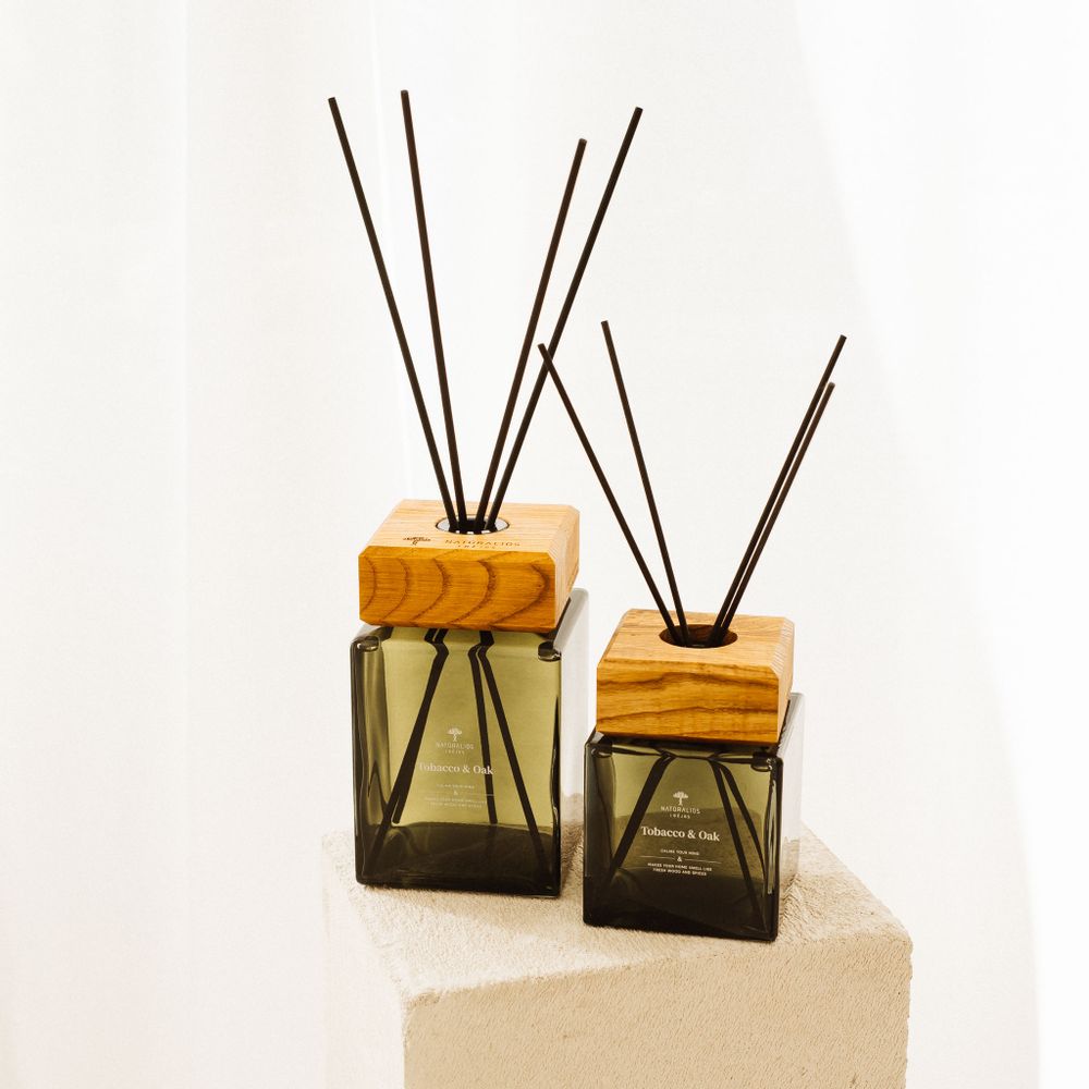 Home fragrances - Home fragrance "Tobacco&Oak" - NATŪRALIOS IDĖJOS