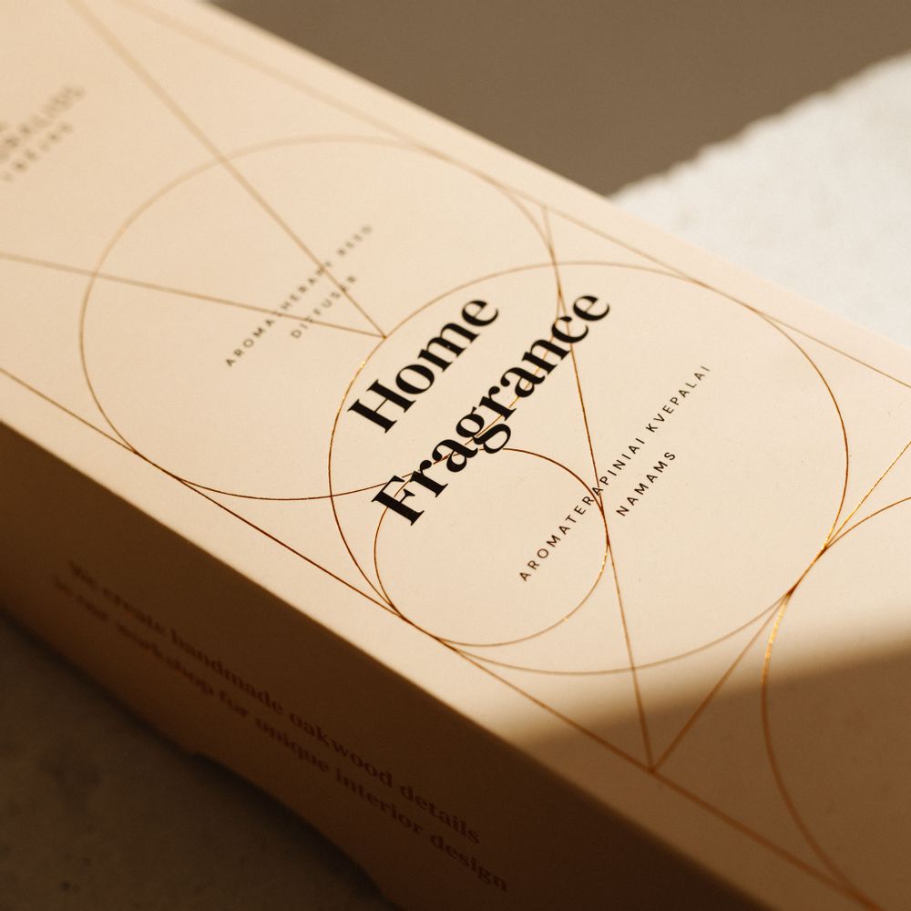 Home fragrances - Home fragrance "Tobacco&Oak" - NATŪRALIOS IDĖJOS