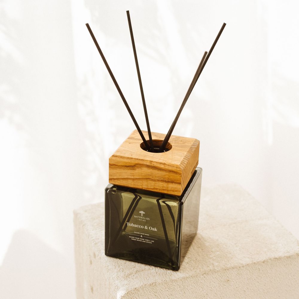 Home fragrances - Home fragrance "Tobacco&Oak" - NATŪRALIOS IDĖJOS