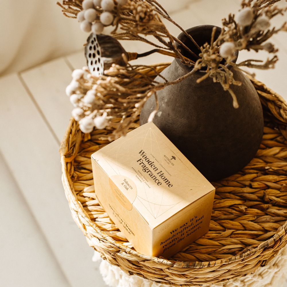 Home fragrances - Home fragrance with wood - NATŪRALIOS IDĖJOS