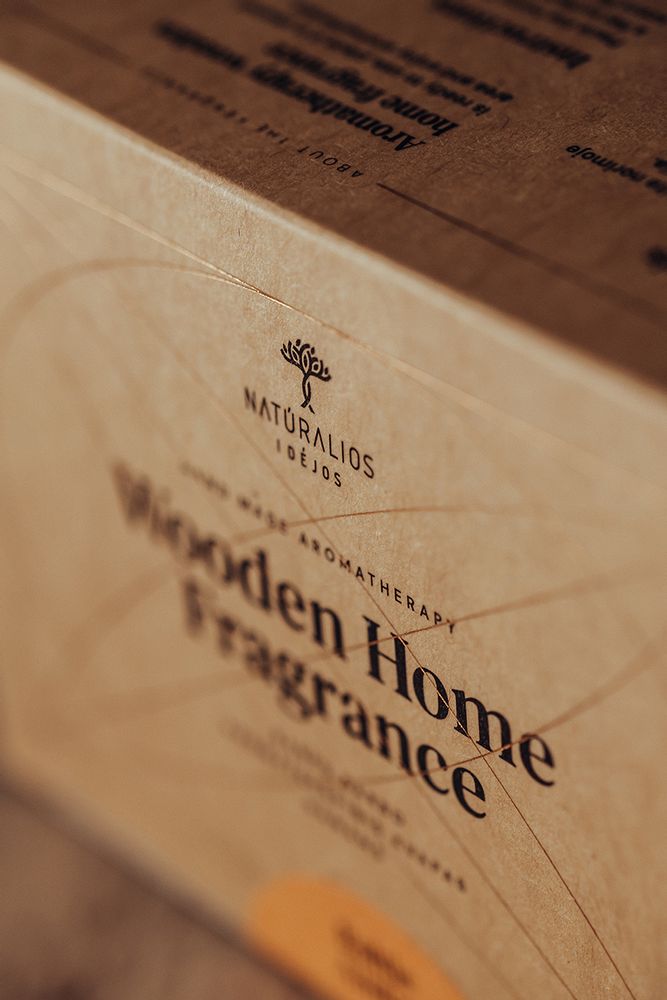 Home fragrances - Home fragrance with wood - NATŪRALIOS IDĖJOS