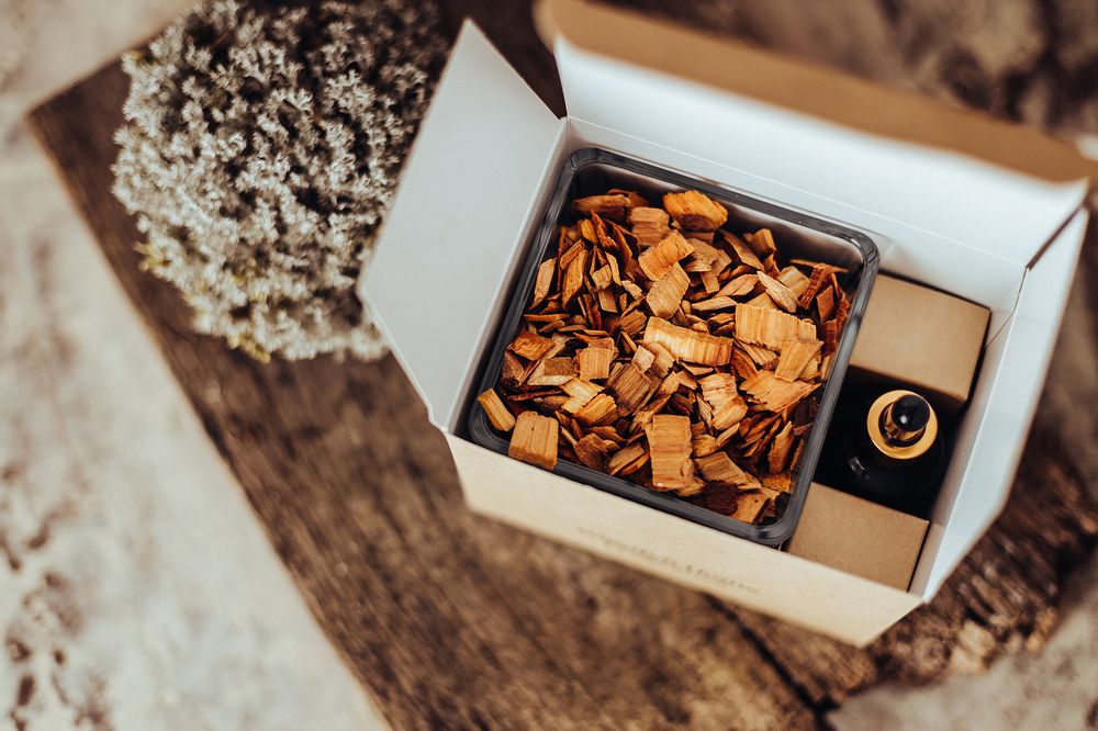 Home fragrances - Home fragrance with wood - NATŪRALIOS IDĖJOS