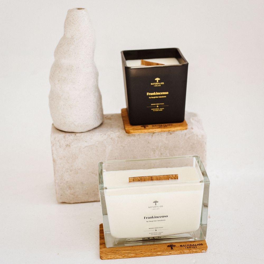Bougies - Bougies aromatiques en cire de soja aux arômes différents - NATŪRALIOS IDĖJOS