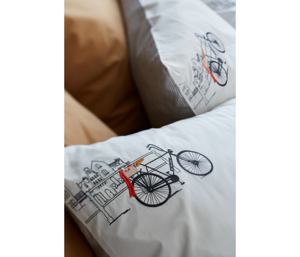 Bed linens - Amsterdam Duvet Cover - SYLVIE THIRIEZ