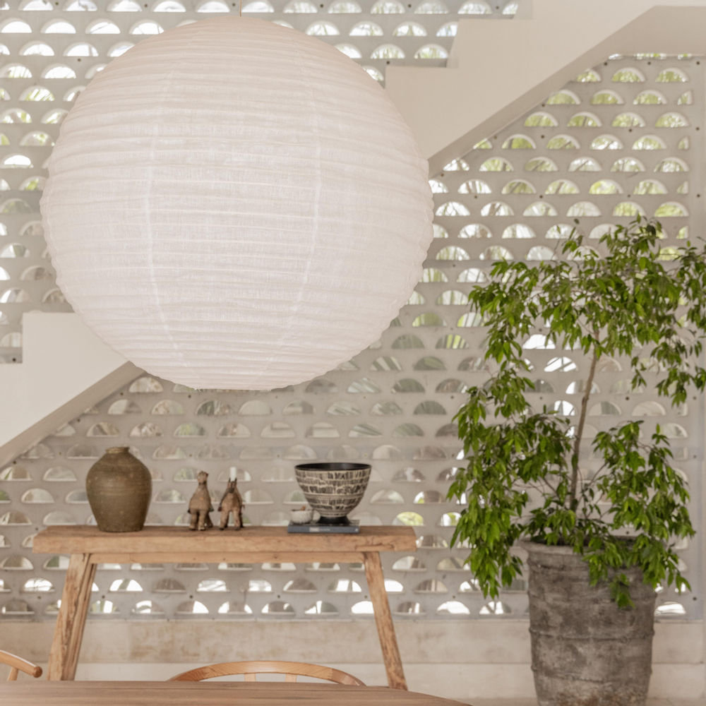 Decorative objects - Linen Light Shade - Luna Shape (6 colours + 5 sizes) - LUMIERE SHADES