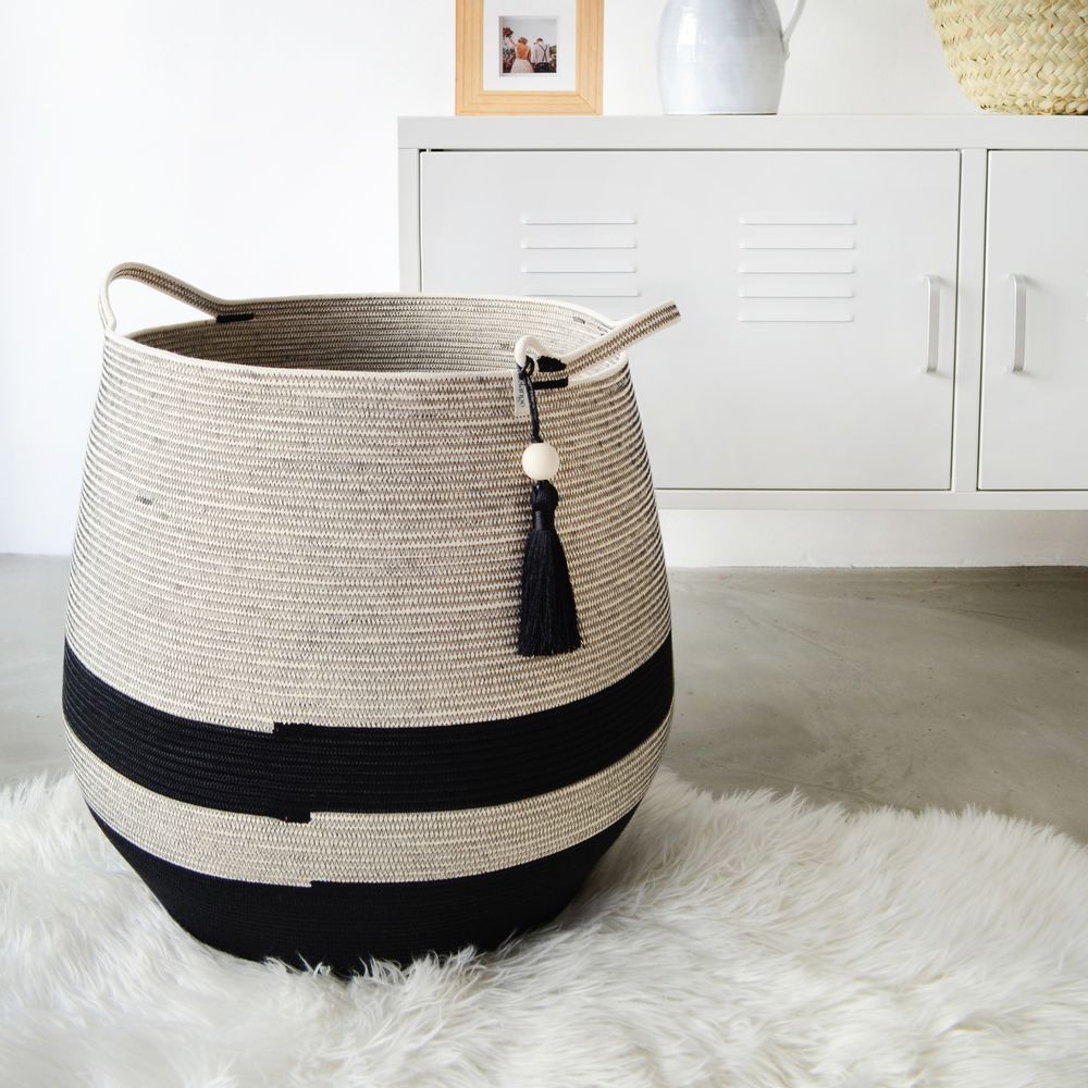 Objets design - Panier bébé - Réglisse - MIA MÉLANGE