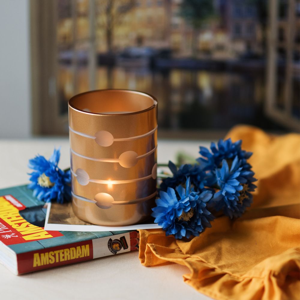 Bougeoirs et photophores  - Implétio - GLASS4CANDLES