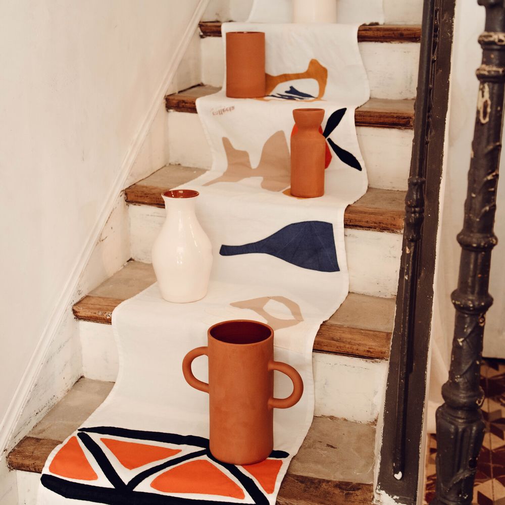 Vases - Vase avec anses Mediterranea - OUSTAO