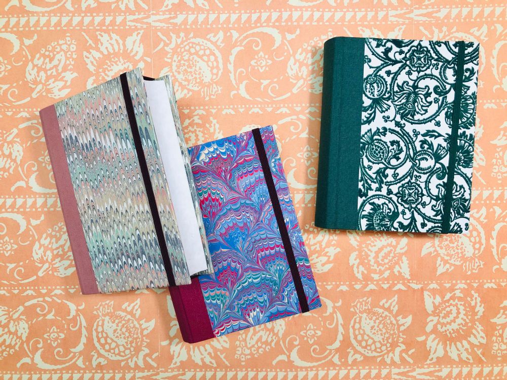 Stationery - Handmade objects with marbled paper - ANTICA LEGATORIA OFER