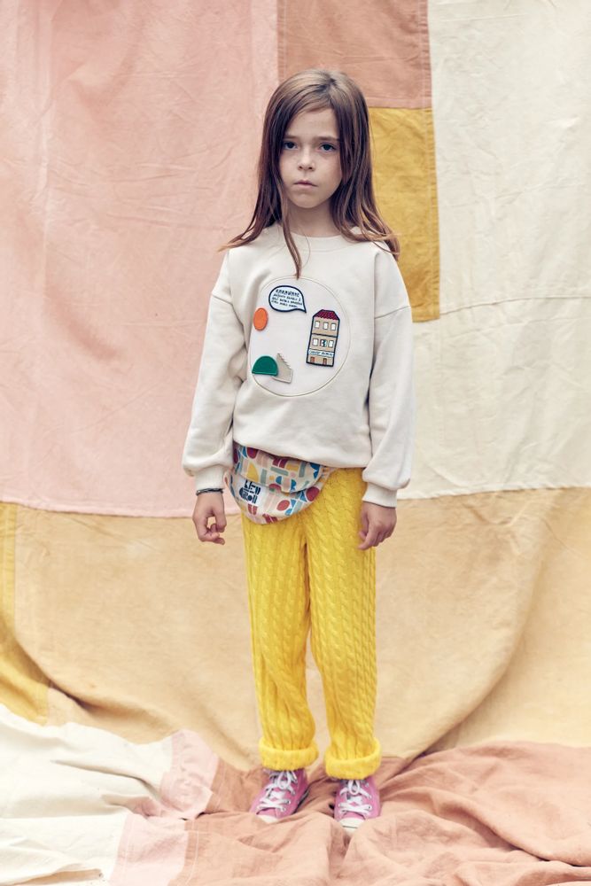 Children's fashion - Bleu Citron Sweatshirt - BLEU CITRON