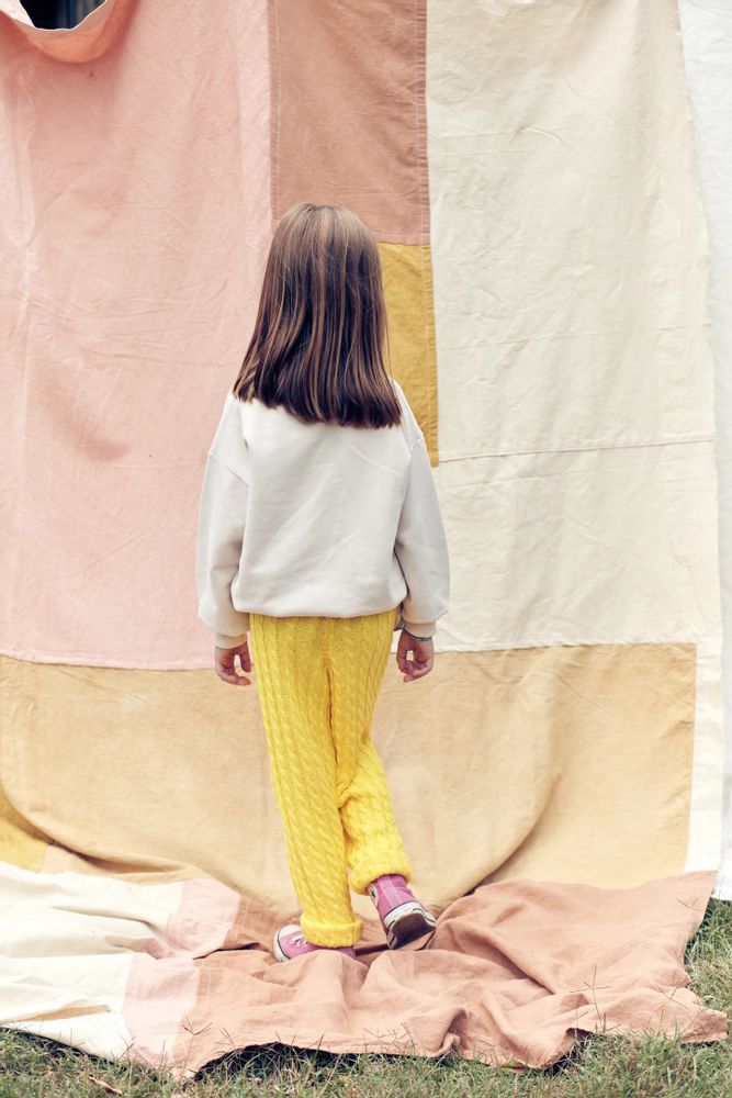 Children's fashion - Bleu Citron Sweatshirt - BLEU CITRON