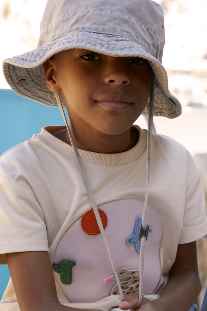 Children's fashion - Bleu Citron T-shirt - BLEU CITRON
