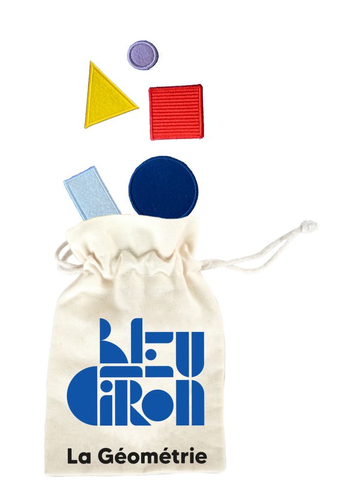 Children's fashion - Thematic collections of patches - BLEU CITRON